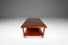 Load image into Gallery viewer, Mid-Century Modern Angular Coffee Table in Solid Mahogany, USA, c. 1960s-ABT Modern