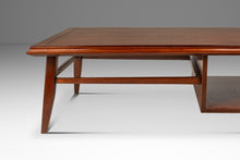 Load image into Gallery viewer, Mid-Century Modern Angular Coffee Table in Solid Mahogany, USA, c. 1960s-ABT Modern