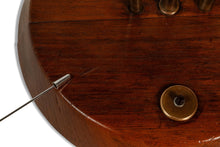 Load image into Gallery viewer, Mid-Century Modern Art Deco Atomic Era Custom-Made Floor Lamp w/ Geometric Shapes in Walnut & Brass, USA, c. 1950s-ABT Modern