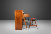 Load image into Gallery viewer, Mid Century Modern Baldwin Acrosonic Piano in Walnut and Caning, USA-ABT Modern