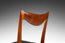 Load image into Gallery viewer, Mid-Century Modern Bambi Dining / Desk Chair in Teak and Original Vinyl by Rolf Rastad & Adolf Relling for Gustav Bahus, Norway, c. 1960's-ABT Modern