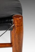 Load image into Gallery viewer, Mid-Century Modern Bambi Dining / Desk Chair in Teak and Original Vinyl by Rolf Rastad & Adolf Relling for Gustav Bahus, Norway, c. 1960's-ABT Modern