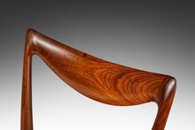 Load image into Gallery viewer, Mid-Century Modern Bambi Dining / Desk Chair in Teak and Original Vinyl by Rolf Rastad & Adolf Relling for Gustav Bahus, Norway, c. 1960's-ABT Modern