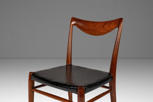 Load image into Gallery viewer, Mid-Century Modern Bambi Dining / Desk Chair in Teak and Original Vinyl by Rolf Rastad & Adolf Relling for Gustav Bahus, Norway, c. 1960's-ABT Modern