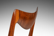 Load image into Gallery viewer, Mid-Century Modern Bambi Dining / Desk Chair in Teak and Original Vinyl by Rolf Rastad & Adolf Relling for Gustav Bahus, Norway, c. 1960's-ABT Modern