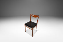 Load image into Gallery viewer, Mid-Century Modern Bambi Dining / Desk Chair in Teak and Original Vinyl by Rolf Rastad & Adolf Relling for Gustav Bahus, Norway, c. 1960's-ABT Modern