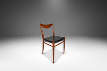 Load image into Gallery viewer, Mid-Century Modern Bambi Dining / Desk Chair in Teak and Original Vinyl by Rolf Rastad & Adolf Relling for Gustav Bahus, Norway, c. 1960's-ABT Modern