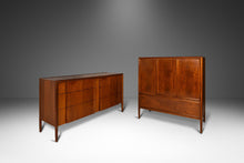 Load image into Gallery viewer, Mid-Century Modern Bedroom Dresser Set in Walnut by Barney Flagg for Drexel's Parallel Line, USA, c. 1960's-ABT Modern