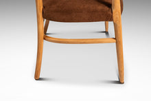 Load image into Gallery viewer, Mid-Century Modern Bentwood Lounge Chair / Armchair in Suede & Maple in the Manner of Lawrence Peabody / Thonet, USA, c. 1950s-ABT Modern