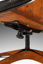 Load image into Gallery viewer, Mid-Century Modern Bentwood Lounge Chair & Ottoman Set by George Mulhauser for Plycraft in Tufted Black Vinyl, USA, c. 1960s-ABT Modern