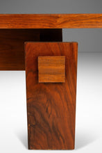 Load image into Gallery viewer, Mid-Century Modern Brutalist Coffee Table in Walnut with Burlwood Inlay by Lane, USA, c. 1970's-ABT Modern