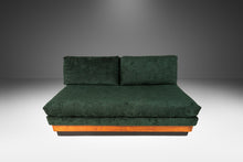Load image into Gallery viewer, Mid-Century Modern Brutalist Platform Loveseat Sofa in Walnut by Adrian Pearsall for Craft Associates, USA, c. 1960's-ABT Modern