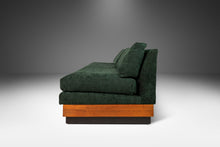 Load image into Gallery viewer, Mid-Century Modern Brutalist Platform Loveseat Sofa in Walnut by Adrian Pearsall for Craft Associates, USA, c. 1960's-ABT Modern