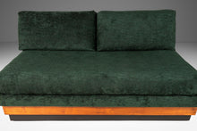 Load image into Gallery viewer, Mid-Century Modern Brutalist Platform Loveseat Sofa in Walnut by Adrian Pearsall for Craft Associates, USA, c. 1960's-ABT Modern