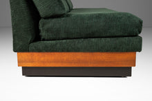 Load image into Gallery viewer, Mid-Century Modern Brutalist Platform Loveseat Sofa in Walnut by Adrian Pearsall for Craft Associates, USA, c. 1960's-ABT Modern