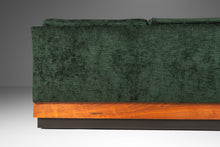 Load image into Gallery viewer, Mid-Century Modern Brutalist Platform Loveseat Sofa in Walnut by Adrian Pearsall for Craft Associates, USA, c. 1960's-ABT Modern