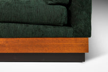 Load image into Gallery viewer, Mid-Century Modern Brutalist Platform Loveseat Sofa in Walnut by Adrian Pearsall for Craft Associates, USA, c. 1960's-ABT Modern