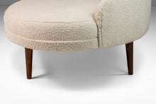 Load image into Gallery viewer, Mid-Century Modern "Cloud" 2026CL Chaise Lounge Sofa in White Bouclé by Adrian Pearsall for Craft Associates, USA, c. 1960s-ABT Modern