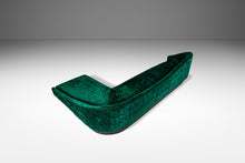 Load image into Gallery viewer, Mid-Century Modern "Cloud" Sofa in Original Crushed Velvet Upholstery & Walnut by Adrian Pearsall for Craft Associates, USA, c. 1970's-ABT Modern