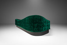 Load image into Gallery viewer, Mid-Century Modern "Cloud" Sofa in Original Crushed Velvet Upholstery & Walnut by Adrian Pearsall for Craft Associates, USA, c. 1970's-ABT Modern
