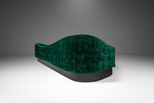 Load image into Gallery viewer, Mid-Century Modern "Cloud" Sofa in Original Crushed Velvet Upholstery & Walnut by Adrian Pearsall for Craft Associates, USA, c. 1970's-ABT Modern