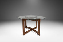 Load image into Gallery viewer, Mid-Century Modern Coffee Table in Solid Oak w/ Glass Top Attributed to Adrian Pearsall for Craft Associates, USA, c. 1960's-ABT Modern