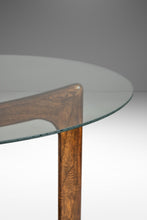 Load image into Gallery viewer, Mid-Century Modern Coffee Table in Solid Oak w/ Glass Top Attributed to Adrian Pearsall for Craft Associates, USA, c. 1960's-ABT Modern