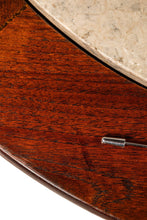 Load image into Gallery viewer, Mid-Century Modern Coffee Table in Walnut w/ Travertine Top Attributed to T.H. Robsjohn Gibbings, USA, c. 1950's-ABT Modern