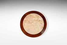 Load image into Gallery viewer, Mid-Century Modern Coffee Table in Walnut w/ Travertine Top Attributed to T.H. Robsjohn Gibbings, USA, c. 1950's-ABT Modern