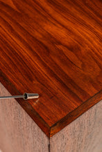 Load image into Gallery viewer, Mid-Century Modern Cube Brutalist End Table / Pedestal in Walnut by Jack Cartwright for Founders, USA, c. 1960-ABT Modern