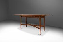 Load image into Gallery viewer, Mid-Century Modern Drop-Leaf Dining Table in Walnut by Kipp Stewart for the Declaration Line for Drexel, USA, c. 1960's-ABT Modern