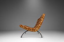 Load image into Gallery viewer, Mid-Century Modern Early Scoop Chair in Original Woolen Plaid Fabric by Milo Baughman for Thayer Coggin, USA, c. 1950s-ABT Modern