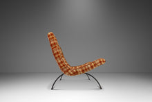 Load image into Gallery viewer, Mid-Century Modern Early Scoop Chair in Original Woolen Plaid Fabric by Milo Baughman for Thayer Coggin, USA, c. 1950s-ABT Modern