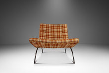 Load image into Gallery viewer, Mid-Century Modern Early Scoop Chair in Original Woolen Plaid Fabric by Milo Baughman for Thayer Coggin, USA, c. 1950s-ABT Modern