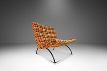 Load image into Gallery viewer, Mid-Century Modern Early Scoop Chair in Original Woolen Plaid Fabric by Milo Baughman for Thayer Coggin, USA, c. 1950s-ABT Modern