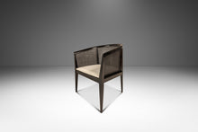 Load image into Gallery viewer, Mid-Century Modern Ebonized Caned-Back Lounge Chair in Walnut by Kipp Stewart for Directional, USA, c. 1950s-ABT Modern