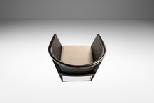 Load image into Gallery viewer, Mid-Century Modern Ebonized Caned-Back Lounge Chair in Walnut by Kipp Stewart for Directional, USA, c. 1950s-ABT Modern