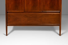 Load image into Gallery viewer, Mid-Century Modern Gentlemen's Dresser in Walnut by Barney Flagg for Drexel, Parallel Line, USA, c. 1960's-ABT Modern