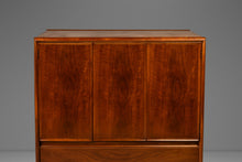 Load image into Gallery viewer, Mid-Century Modern Gentlemen's Dresser in Walnut by Barney Flagg for Drexel, Parallel Line, USA, c. 1960's-ABT Modern