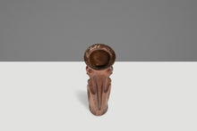 Load image into Gallery viewer, Mid-Century Modern Gothic Hand-Sculpted Oversized Candle Stick Holder Carved from Solid Teak, USA, c. 1960s-ABT Modern