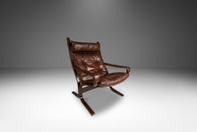 Load image into Gallery viewer, Mid-Century Modern High Back Siesta Chair and Ottoman by Igmar Relling for Westnofa, Norway, c. 1960's-ABT Modern