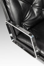 Load image into Gallery viewer, Mid-Century Modern High-Stance Office Chair in Chrome and Vinyl After Charles Pollock, USA, c. 1960's-ABT Modern