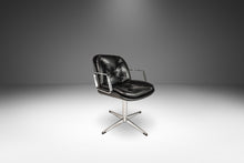 Load image into Gallery viewer, Mid-Century Modern High-Stance Office Chair in Chrome and Vinyl After Charles Pollock, USA, c. 1960's-ABT Modern