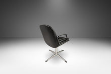 Load image into Gallery viewer, Mid-Century Modern High-Stance Office Chair in Chrome and Vinyl After Charles Pollock, USA, c. 1960's-ABT Modern
