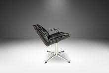 Load image into Gallery viewer, Mid-Century Modern High-Stance Office Chair in Chrome and Vinyl After Charles Pollock, USA, c. 1960's-ABT Modern