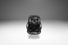 Load image into Gallery viewer, Mid-Century Modern High-Stance Office Chair in Chrome and Vinyl After Charles Pollock, USA, c. 1960's-ABT Modern