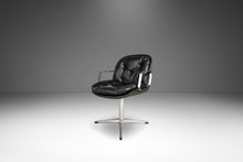 Load image into Gallery viewer, Mid-Century Modern High-Stance Office Chair in Chrome and Vinyl After Charles Pollock, USA, c. 1960's-ABT Modern