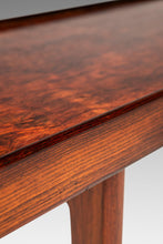 Load image into Gallery viewer, Mid-Century Modern Long “Krobo” Table / Bench in Rosewood w/ Leather Seat by Torbjørn Afdal for Bruksbo, Norway, c. 1960's-ABT Modern