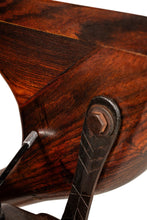 Load image into Gallery viewer, Mid-Century Modern Lounge Chair and Ottoman Set in Cocobolo Rosewood & Leather by Don S. Shoemaker for Señal Furniture, Mexico, c. 1960s-ABT Modern