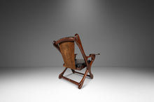 Load image into Gallery viewer, Mid-Century Modern Lounge Chair and Ottoman Set in Cocobolo Rosewood & Leather by Don S. Shoemaker for Señal Furniture, Mexico, c. 1960s-ABT Modern